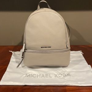 MICHAEL KORS Light Grey Backpack